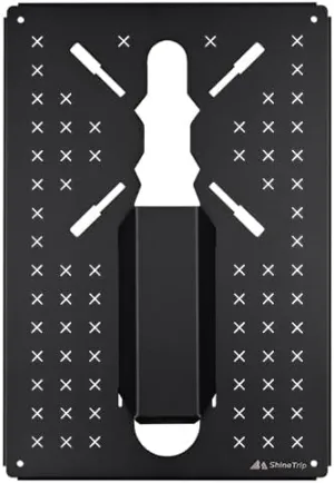 05 Series Black Mist Modular Integrated Camping Kitchen Table (Star Cutout Panel for Camping Stove)