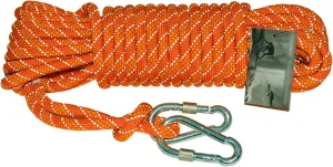 12mm Outdoor Luminous Floating Reflective Rope, Multi-Functional Guide Warning Rope (Orange)(Size:80M)