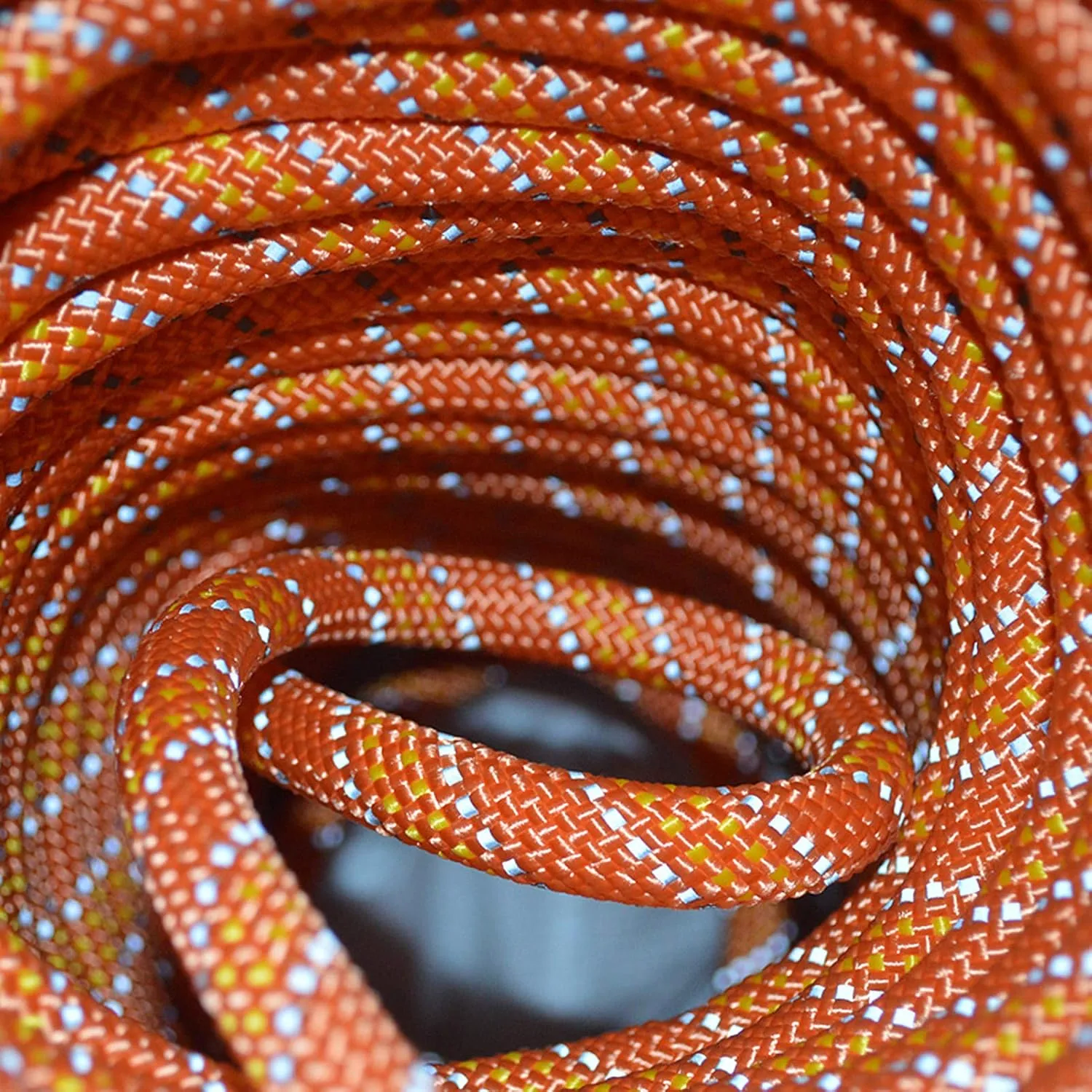 12mm Outdoor Luminous Floating Reflective Rope, Multi-Functional Guide Warning Rope (Orange)(Size:80M)
