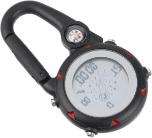 1Pc Portable Luminous Clip Watch for Hikers and Outdoor Sports Lightweight Fob Timepiece for Camping and Backpacking Accurate Timekeeping and Easy Attachment
