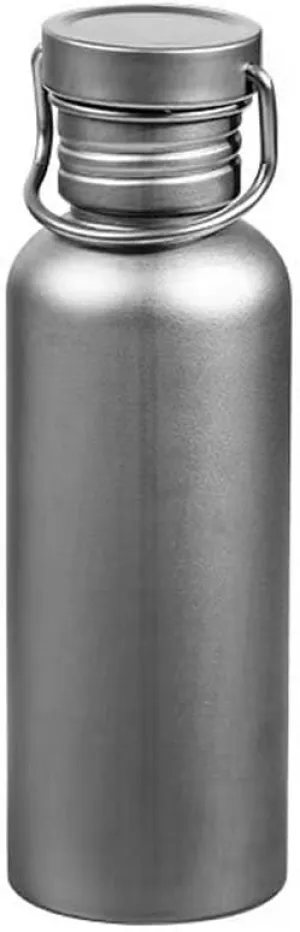 1PC Pure Titanium Water Cup, Portable Sports Water Bottle Suitable For Outdoor Camping, Cycling, Mountain Climbing, Etc.(600ml)