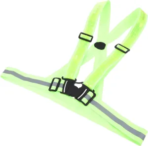 1set Adjustable Led Reflective Vest for Night Running High Visibility Safety Gear Comfortable Outdoor Running Hiking Cycling USB Rechargeable Lightweight Durable Design