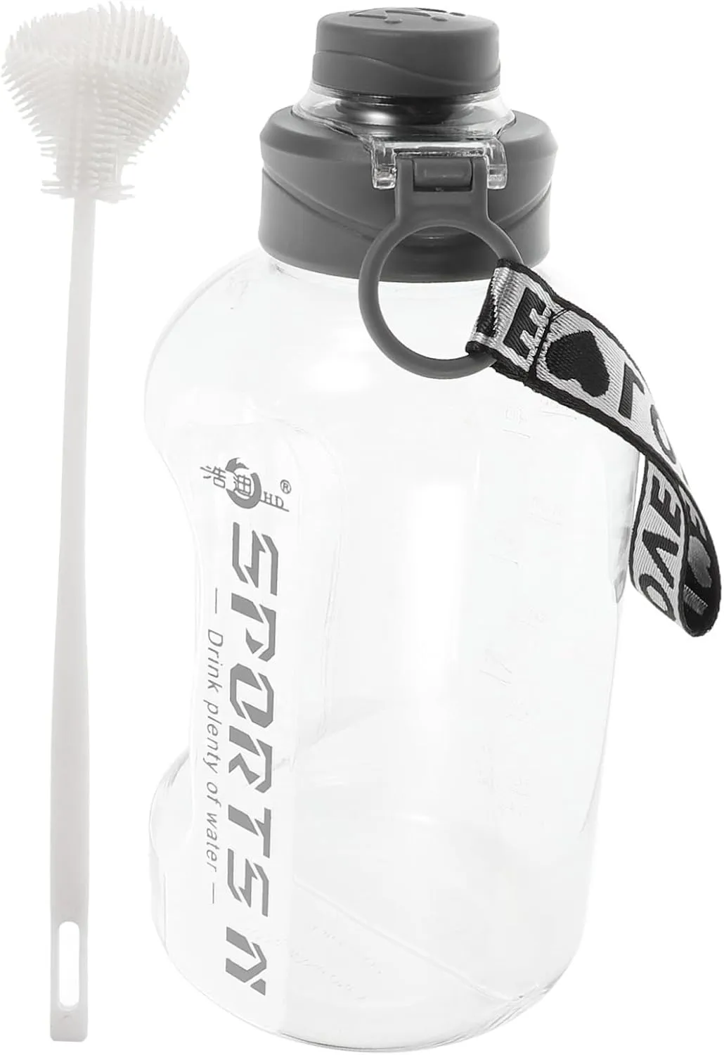 1Set Large Capacity Sports Water Bottle Durable Water Jug with Ergonomic Handle Stable Base Leakproof Design for Fitness Outdoor Activities and Mens Hydration
