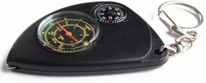 2 in 1 Compass, Multifunction Odometer, Outdoor Camping Map Rangefinder Compass, for Mountaineering or Hiking