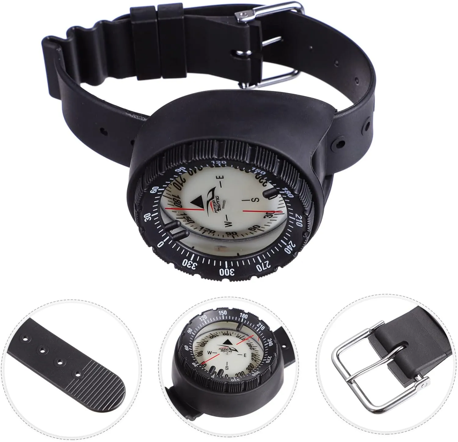 2 Pcs Compass Outdoor Navigation Tools Outdoor Pocket Backpack Travel