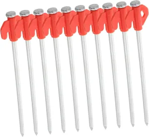 20pcs Heavy Duty Tent Stakes for Camping Windproof Ground Pegs for Outdoor Use Portable Design for Easy Setup and Sturdy Support for Tents and Outdoor Activities