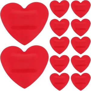25pcs Heart-Shaped Cute Portable First Aid Patches for Outdoor Home Use Stickers for Care