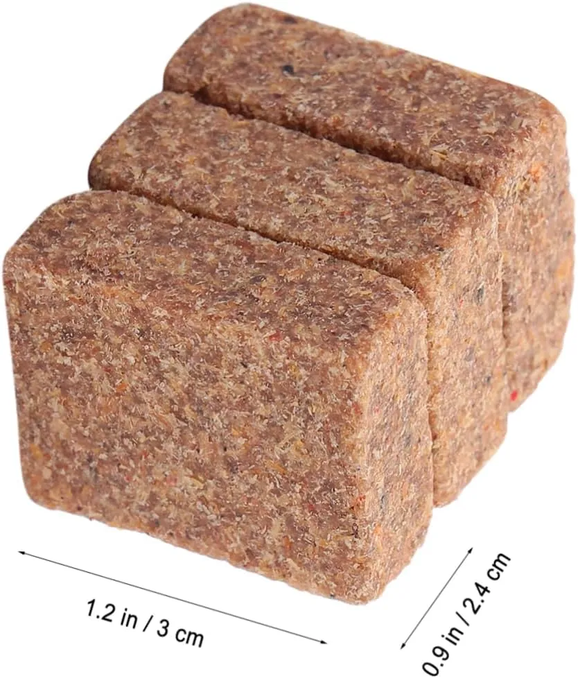 2sets Firestarters for Campfires Camping Burning Blocks Outdoor Combustion Supporting Blocks Lightweight 50pcs*2