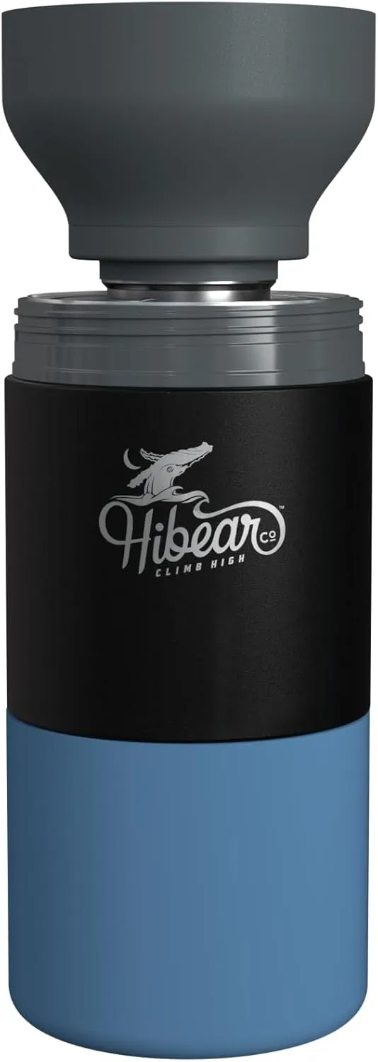 32oz All-Day Adventure Flask: The Insulated Multi-Tool of Beverage Bottles - Craft Pourover, Cold Brew, Tea, Water Infusion, Wine Decanting, Hydration. (Moon Tide)