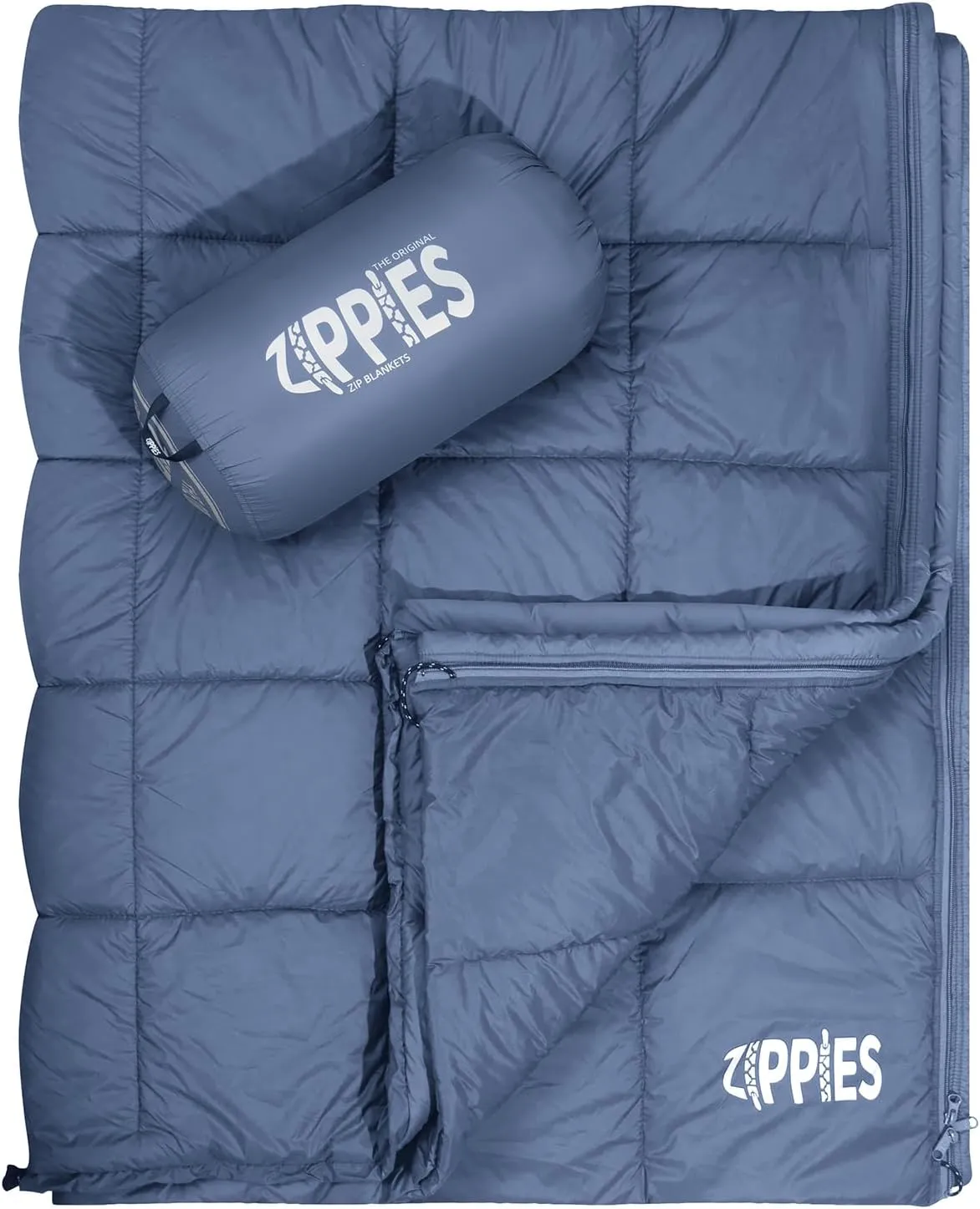 3M Thinsulate Insulation Puffy Camping Blanket for Cold Weather, Queen Size Warm Camping Quilt with Zipper, Waterproof Outdoor Sleeping Bag for Hammock, Cozy & Versatile Gift for Men and Women