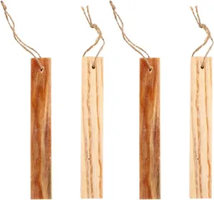 4 Pcs Pine Strips Simple Wood Burner Travel