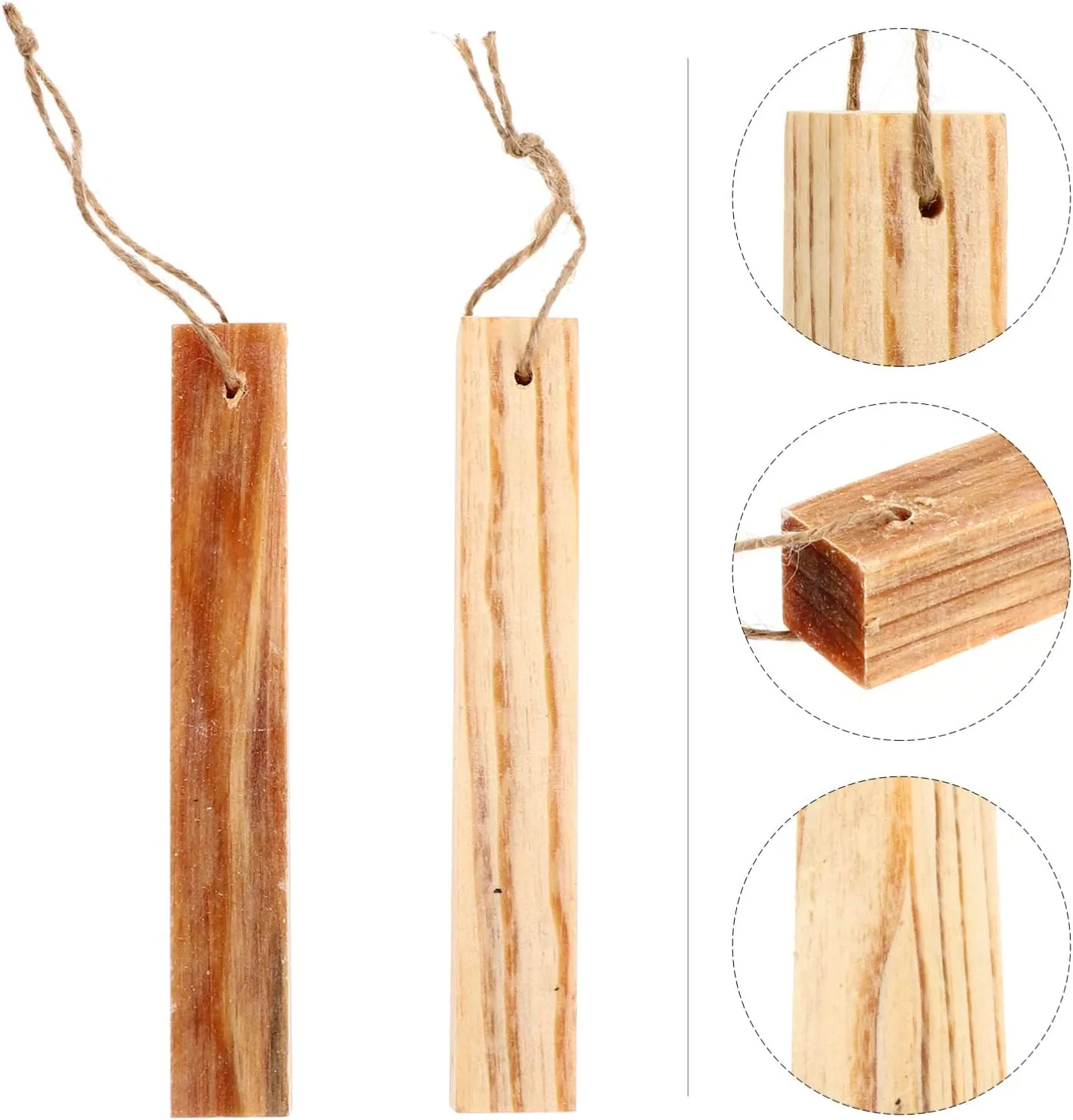 4 Pcs Pine Strips Simple Wood Burner Travel