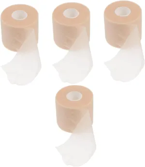 4 Rolls Elastic Sports Tape Pre-wrap Bandage Waterproof for Ankle Wrist Knee Protection