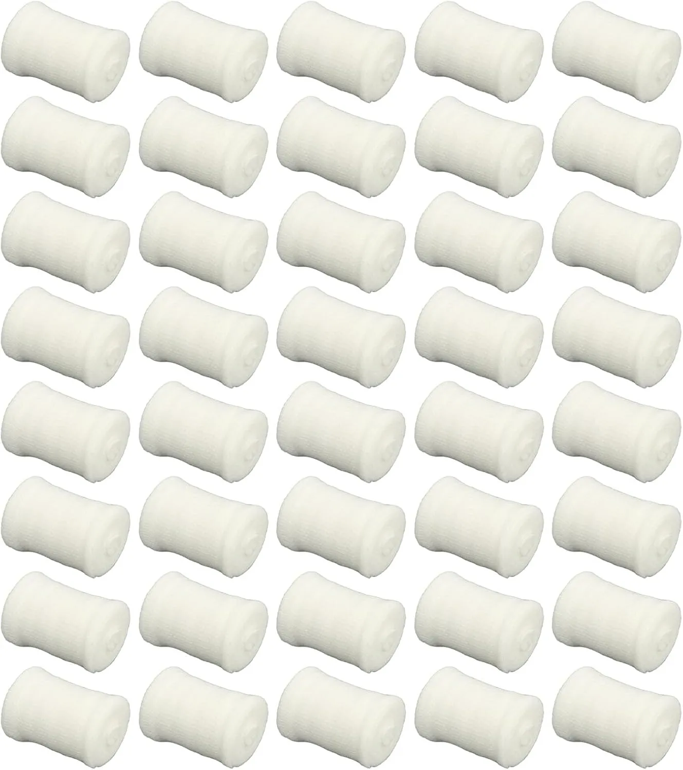40 Pcs First Aid Bandages Disposable Breathable Mesh Gauze PBT Elastic Roll Kit for Field Trauma Emergency