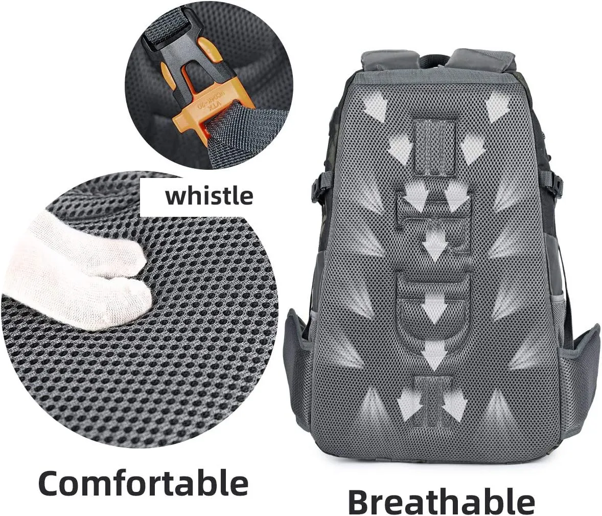 40L Waterproof Lightweight Hiking,Camping,Travel Backpack for Men Women (camo)