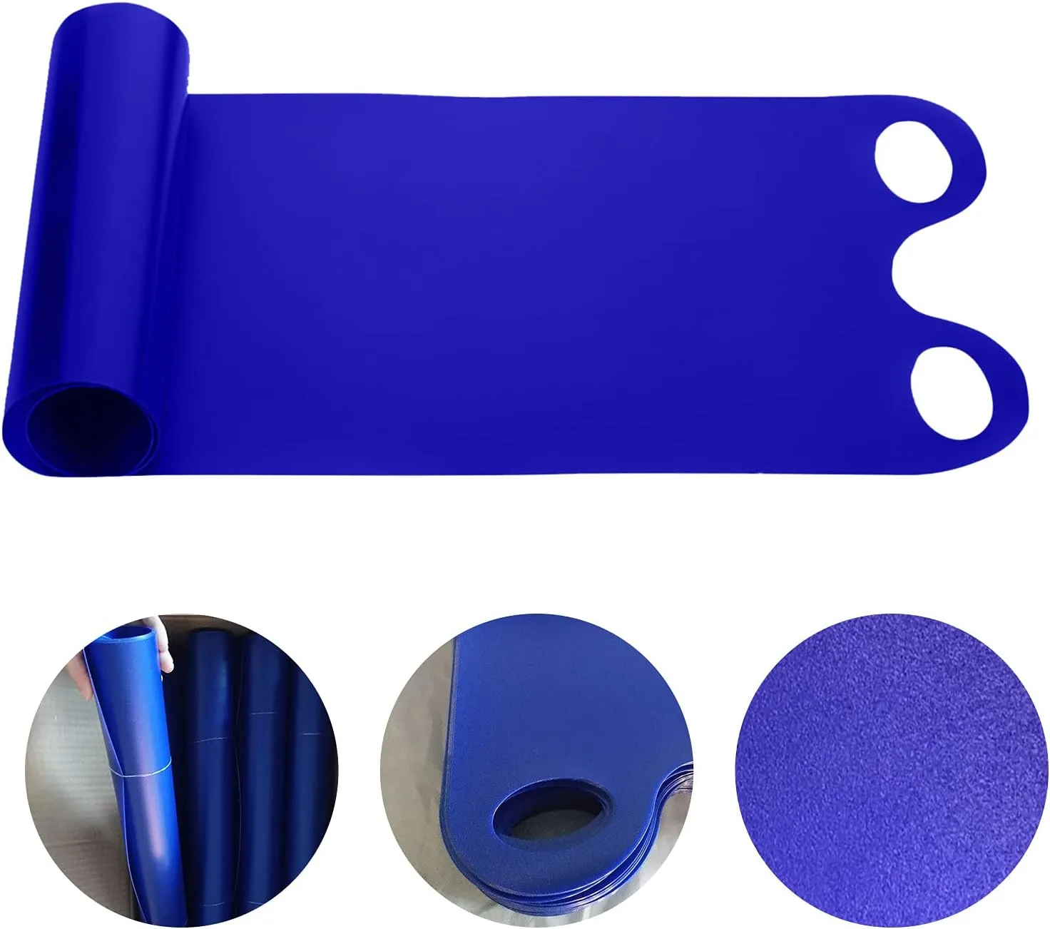48 Inch Snow Sleds,2025 Lightweight Thickened Plastic Snow Sleds with Handles,Roll Up Flexible Durable Snowboards Winter Downhill Sprinter Sleds for Sand Snow Beach Outdoor Grass