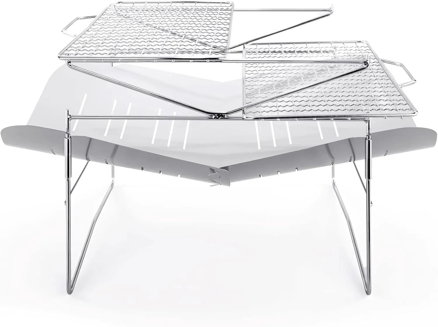498 Ultralite BBQ Grill and Stove, 2 Grates, 1 Skewer