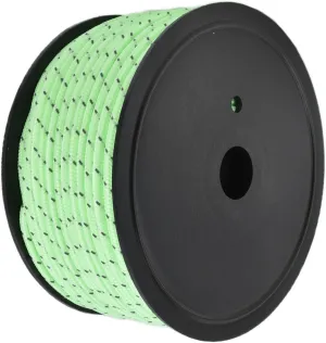 50m Reflective Nylon Rope 5mm Thickness Fluorescent Tent Canopy Rope Clothesline for Outdoor Camping