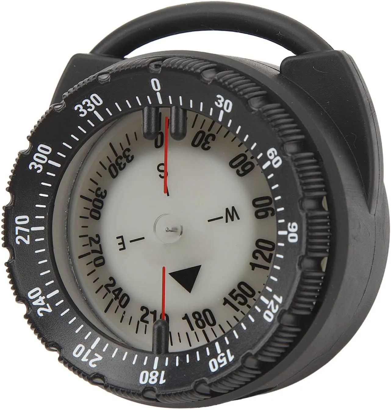 50M Underwater Diving Compass Magnetic Water Prevent Pipe Clamp for Scuba Diving Water Sports