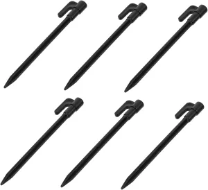 50pcs Tent Stakes for Sand Camping Pegs Heavy Duty Tent Pitching Accessories Plastic Windproof for Long-Term Camping