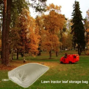54 Cubic Feet Big Capacity Bag Patio Garden Gardening Lawn Care Leaf Bag Applied To Most Lawn Tractors and Mowers Leaf Bag