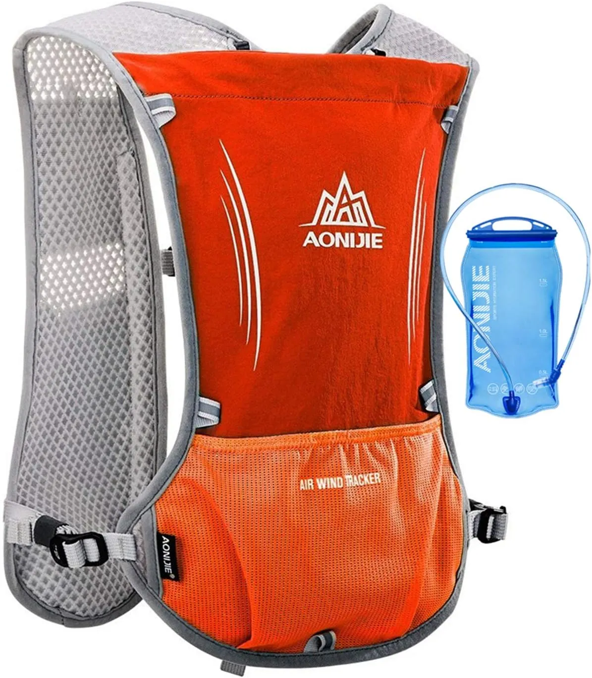 5L Lightweight Running Backpack Outdoor Sports Trail Racing Marathon Hiking Fitness Bag Hydration Vest Pack