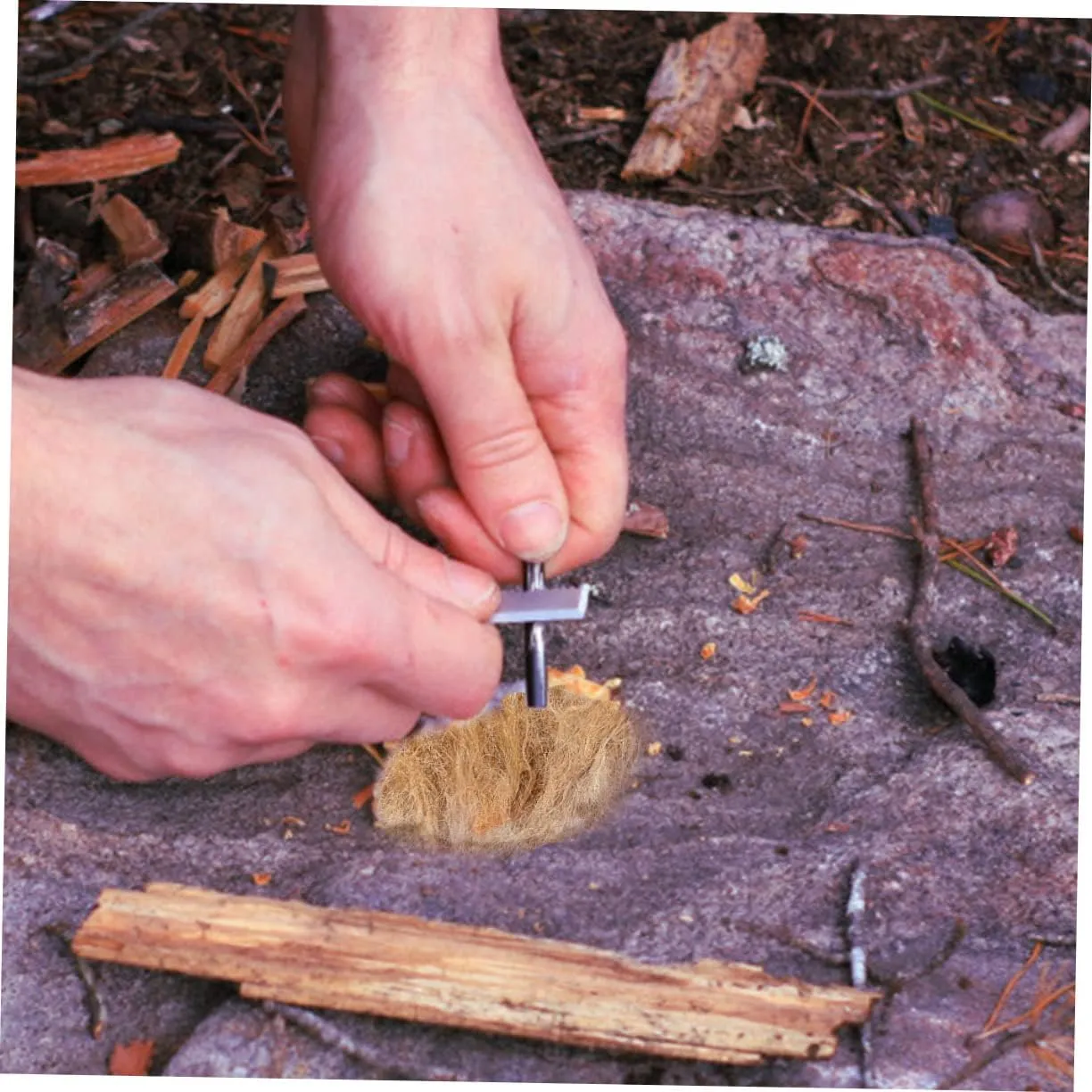 5sets Jute Durable Outdoor Fire Starter for Camping BBQ and Grilling Essential Camping Accessory for Instant Combustion and Survival Activities 3pcs*5