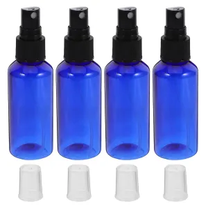 60ml Travel Size Spray Bottles Set of 4 Portable Mist Spray Bottles for Essential Oils Perfume Hair Body Care Leakproof Design