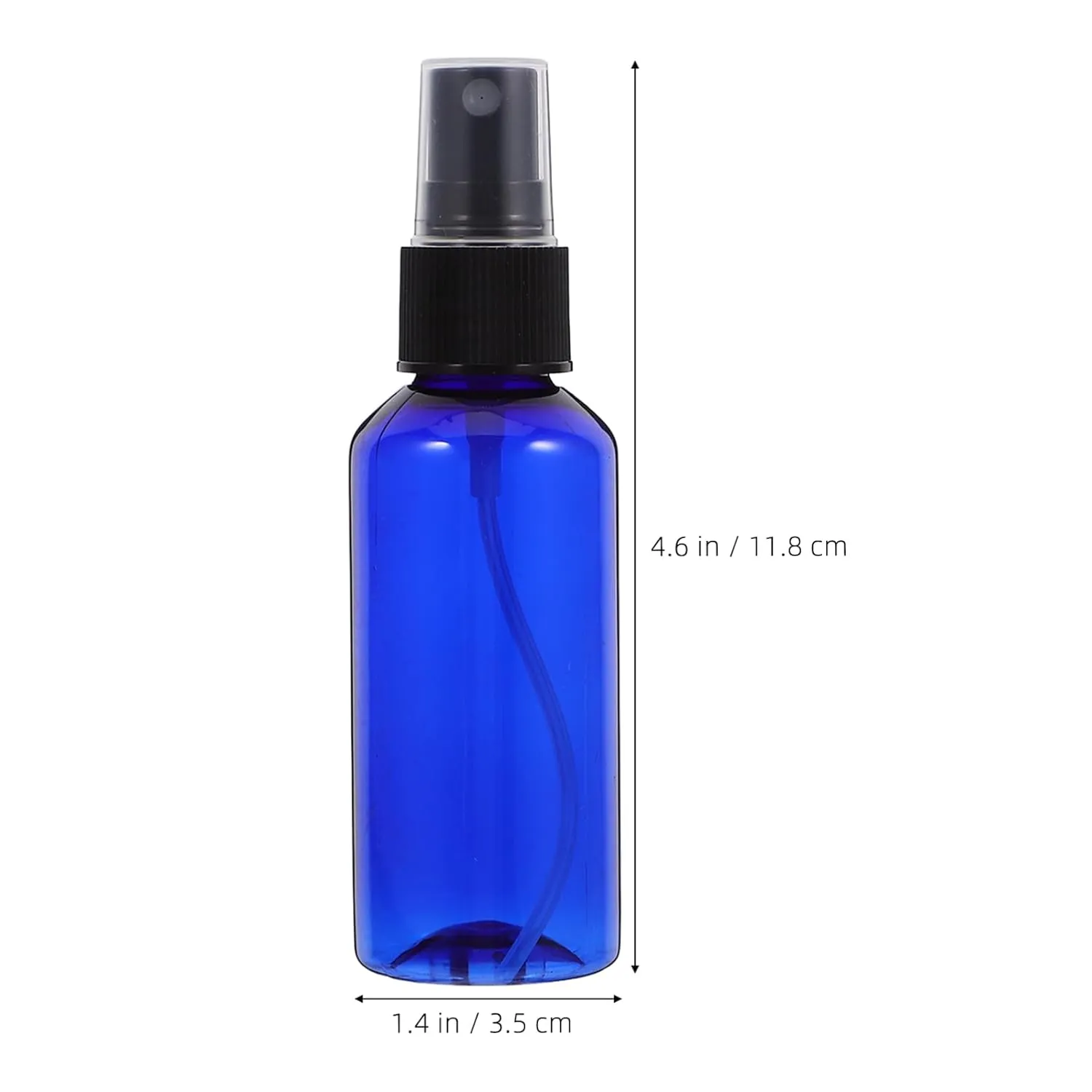 60ml Travel Size Spray Bottles Set of 4 Portable Mist Spray Bottles for Essential Oils Perfume Hair Body Care Leakproof Design