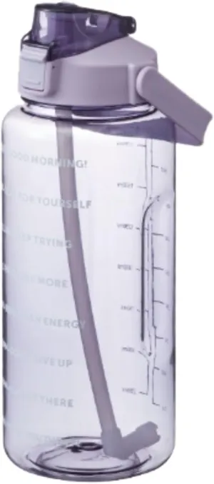 64 Ozwater Bottles with Handle and Time Markers for All Day Hydration,Leakproof BPA Free Plastic Water Bottle with Straw,Large Water Jug,Large Water Bottle for Gym Fitness Workout Sports Outdoor