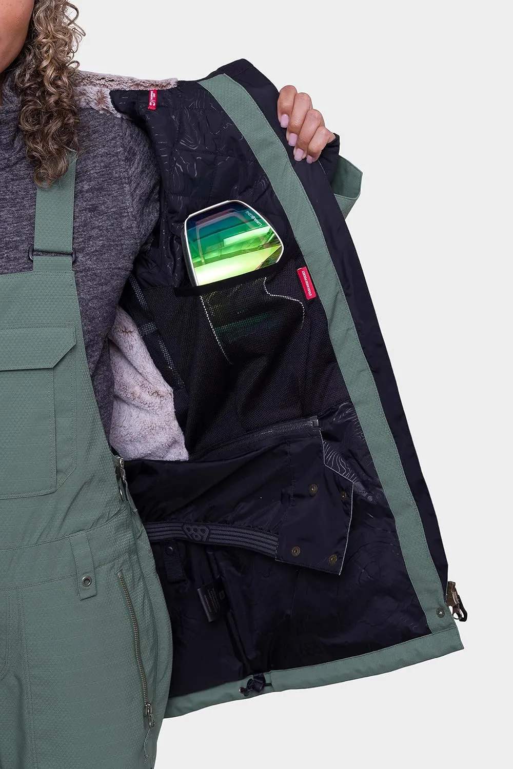 686 Women's Spirit Insulated Jacket - 2-Layer Fabric Design with Faux Fur and Satin Lining - Water & Weather Resistant
