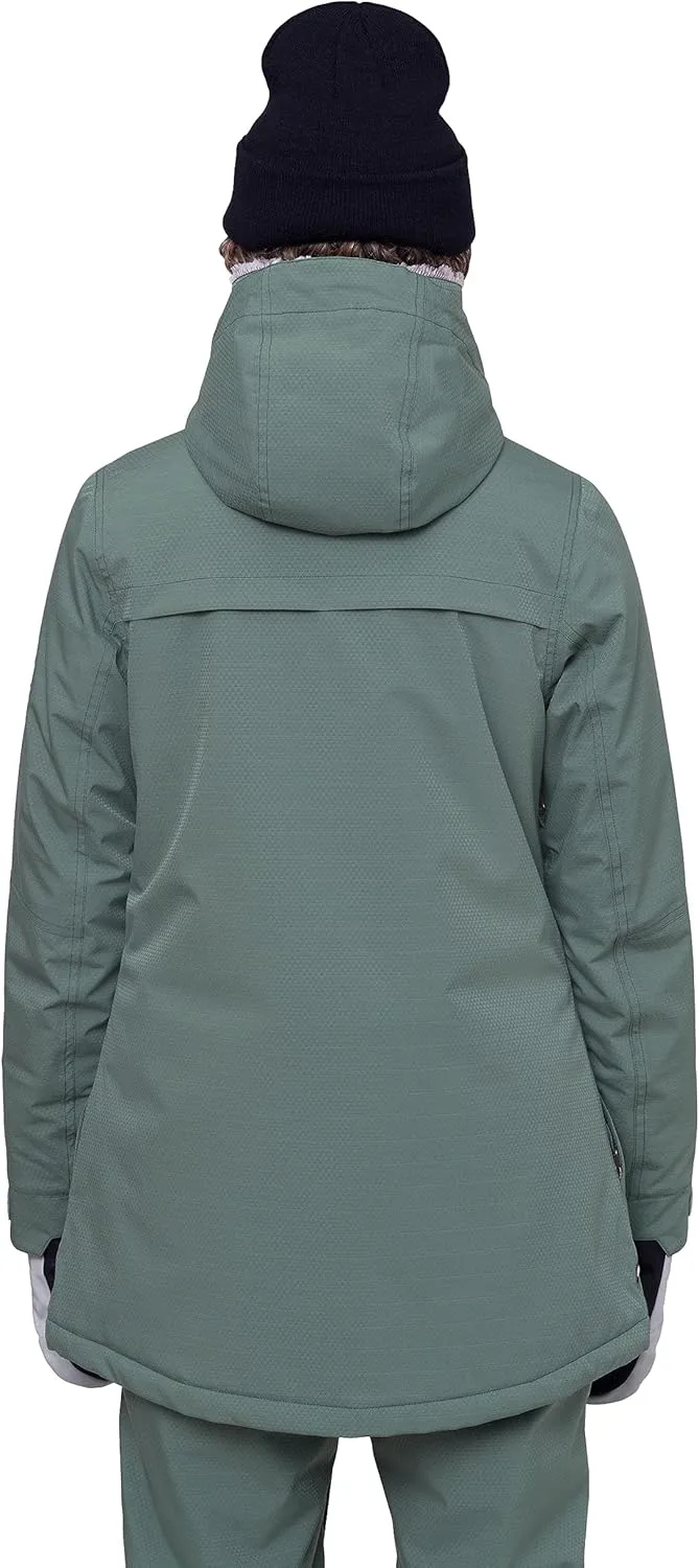 686 Women's Spirit Insulated Jacket - 2-Layer Fabric Design with Faux Fur and Satin Lining - Water & Weather Resistant