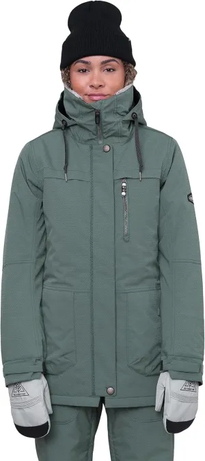 686 Women's Spirit Insulated Jacket - 2-Layer Fabric Design with Faux Fur and Satin Lining - Water & Weather Resistant