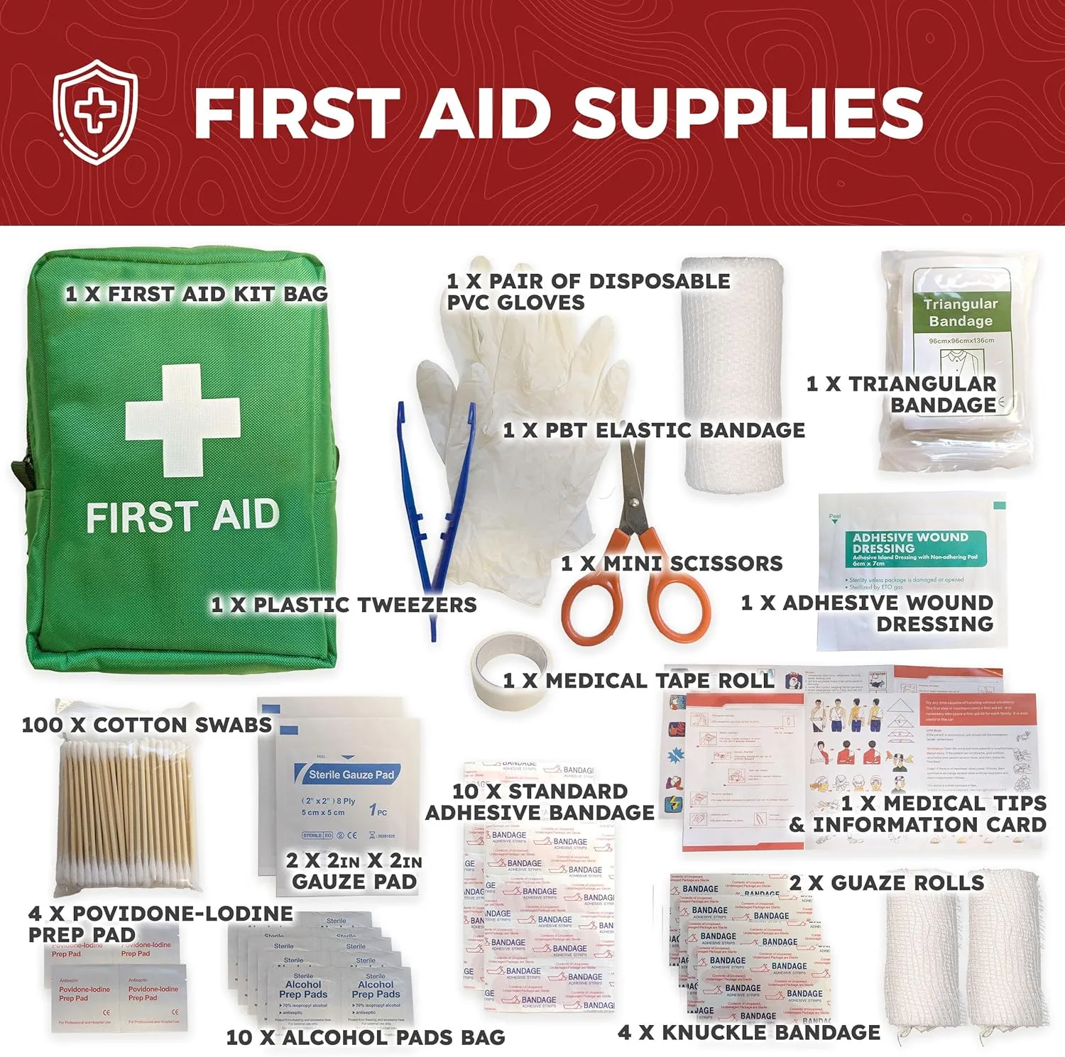 72-Hour Starter Emergency Kit – Complete One-Person Bug Out Bag with 40L Survival Backpack, Food, Water, Tent, 141-Piece First Aid, Emergency Radio & Multi-Tool