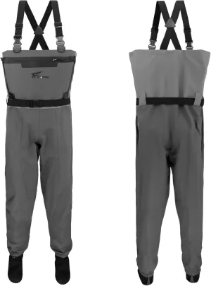 8 Fans Fishing Chest Waders for Men and Women, Waterproof Breathable Stockingfoot Wader -3 Layer Neoprene/Lightweight/Hunting