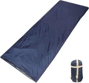 AISHANBAIHUODIAN Ultralight Envelope Sleeping Bag 3 Seasons Waterproof Portable Warm Adult Sleeping Bag Fit for Outdoor Camping Hiking Tourist(Navy)