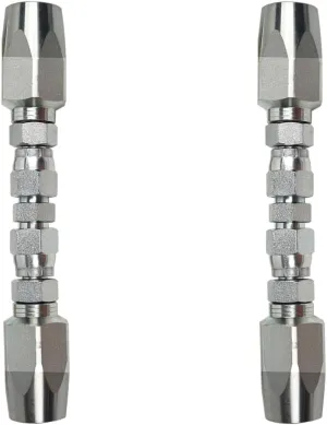 AKM 2-Pack Hydraulic Hose Field Repair Kit,1/4" Inner Diameter Reusable