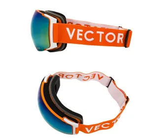 All-Weather Adventure Ski Goggles with Magnetic Lenses - Anti-Fog, Polarized, and UV Protection for Ultimate Family Fun