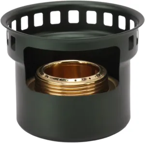 Aluminium Alloy Mini Alcohol Stove for Backpacking, Camping, Hiking (Dark Green)