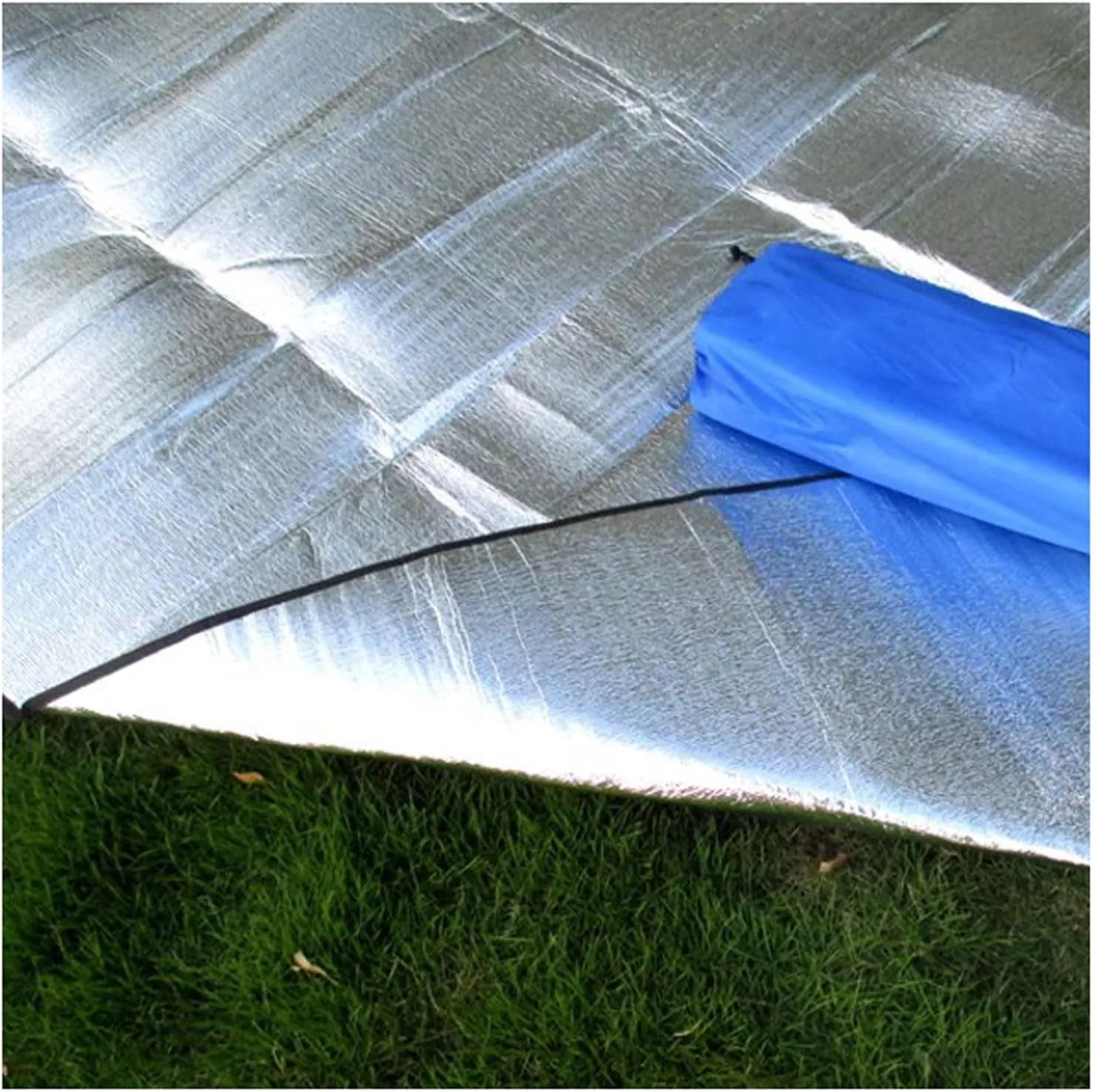 Aluminium Sleeping Mat, Foam Mats, Sleeping Mat for Camping, Insulated Blanket, Foldable Tent Mat, Thermal Mat, Made of Aluminium Foil and EPE, 7mm Thick
