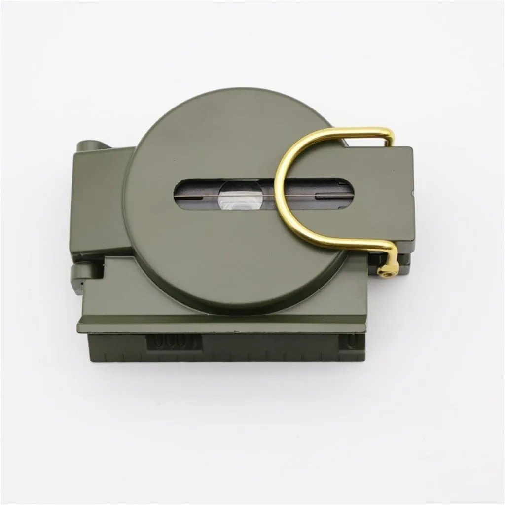 Aluminum Alloy American Compass Outdoor Camping Adventure Adventure Luminous North Needle Orientation