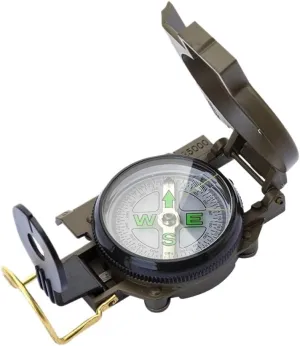 American Compass Mountaineering Camping Compass Outdoor Luminous Multi-Functional North Needle