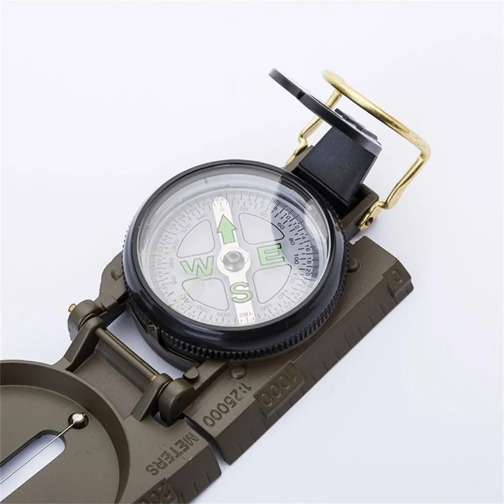 American Compass Mountaineering Camping Compass Outdoor Luminous Multi-Functional North Needle