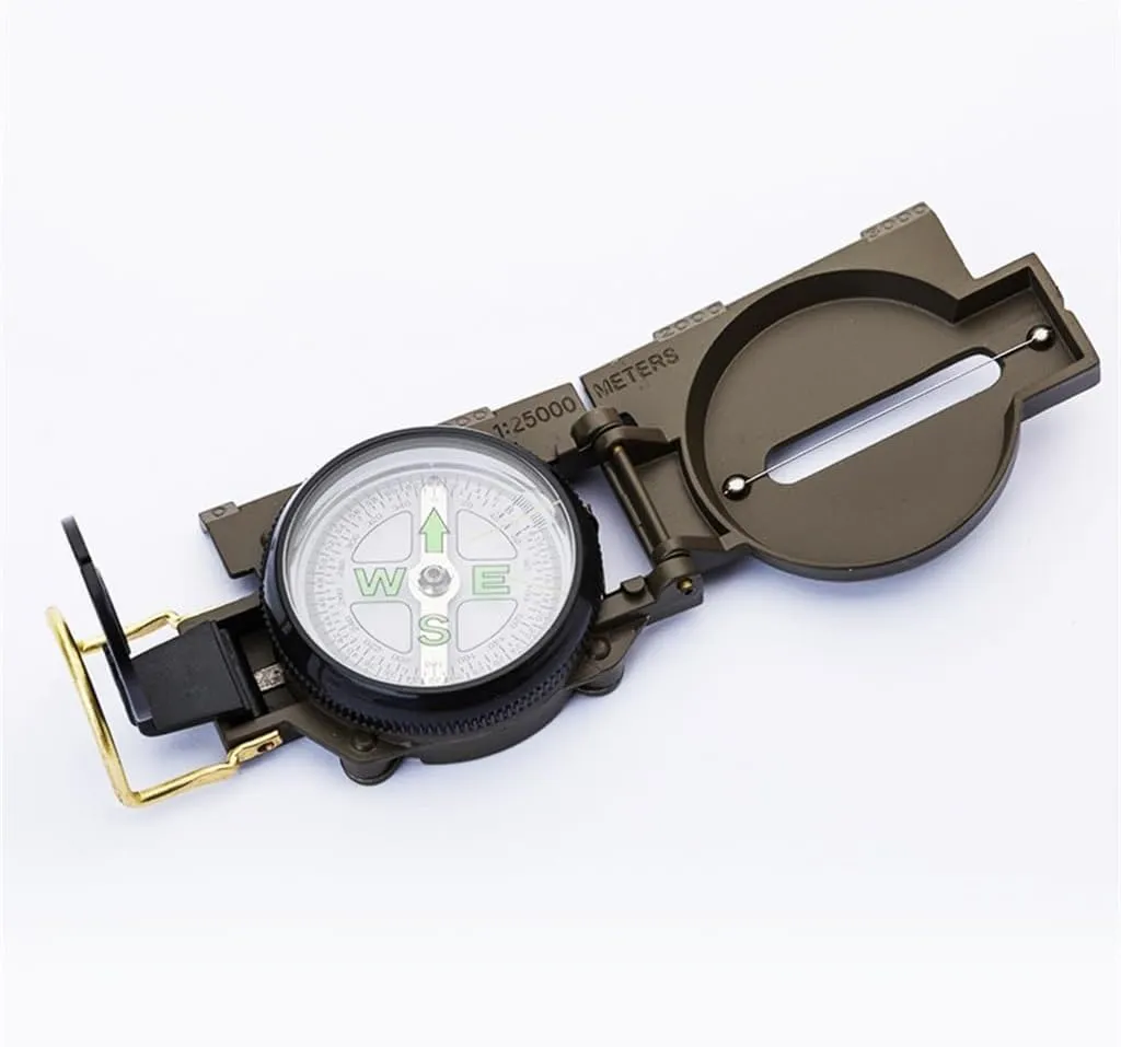 American Compass Mountaineering Camping Compass Outdoor Luminous Multi-Functional North Needle
