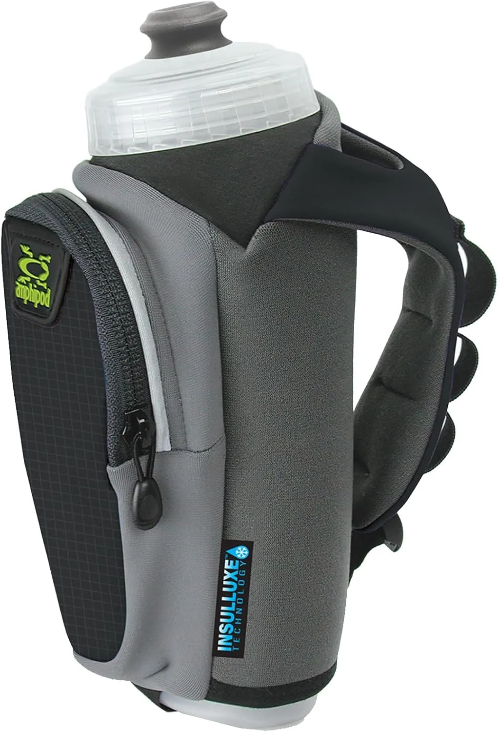 Amphipod Hydraform Ergo-Lite Ultra Handheld Water Bottle, BPA-Free Hydration/Fuel Bottle, Endurance Runners & Walking (12oz, 16 oz & 20 oz)