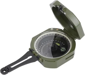 aqxreight Professional Outdoor High Accuracy Geological Fluore Compass CompassOutdoor CompassGeological Compass Magnetic Declination