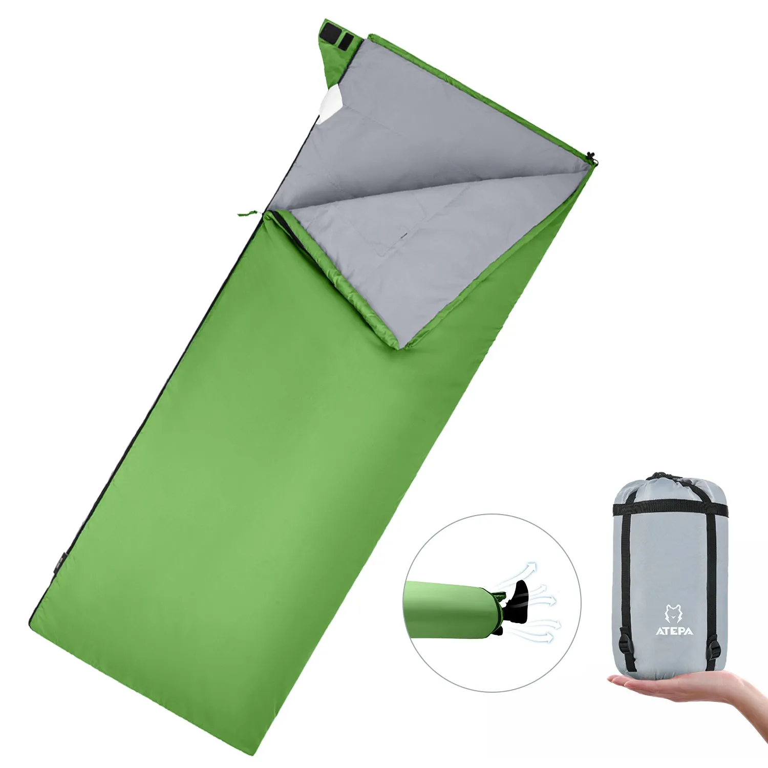 ATEPA LIGHT 1200 Sleeping Bag-Envelope