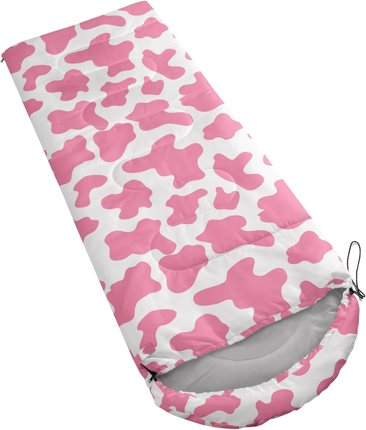 Axolotl Colorful Cats 3 Season Sleeping Bag for Kids, Girls, Teens - Warm and Cool Weather Pet Animal Theme, Waterproof Lightweight for Traveling, Outdoors Camping Equipment