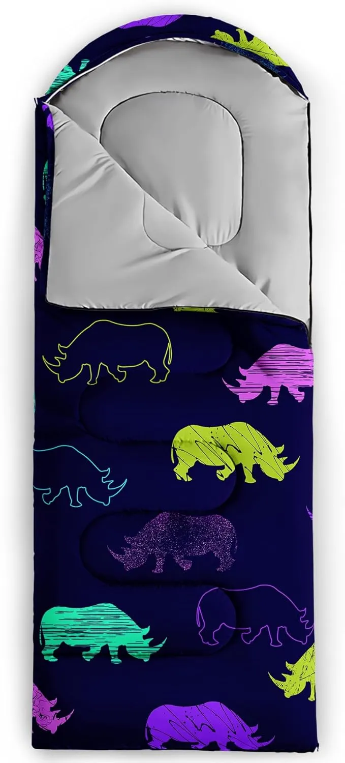 Axolotl Mermaid Scales Sleeping Bag for Kids Girls–Lightweight Warm Cold Weather Sleeping Bags,Waterproof Portable Sleeping Bag for Camping,3 Season Cold Weather Sleeping Bag,Sleeping Bag for Hiking