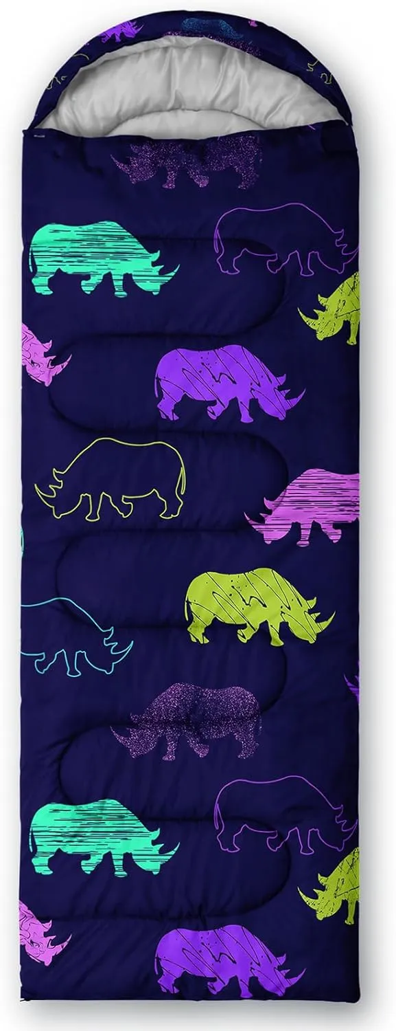 Axolotl Mermaid Scales Sleeping Bag for Kids Girls–Lightweight Warm Cold Weather Sleeping Bags,Waterproof Portable Sleeping Bag for Camping,3 Season Cold Weather Sleeping Bag,Sleeping Bag for Hiking